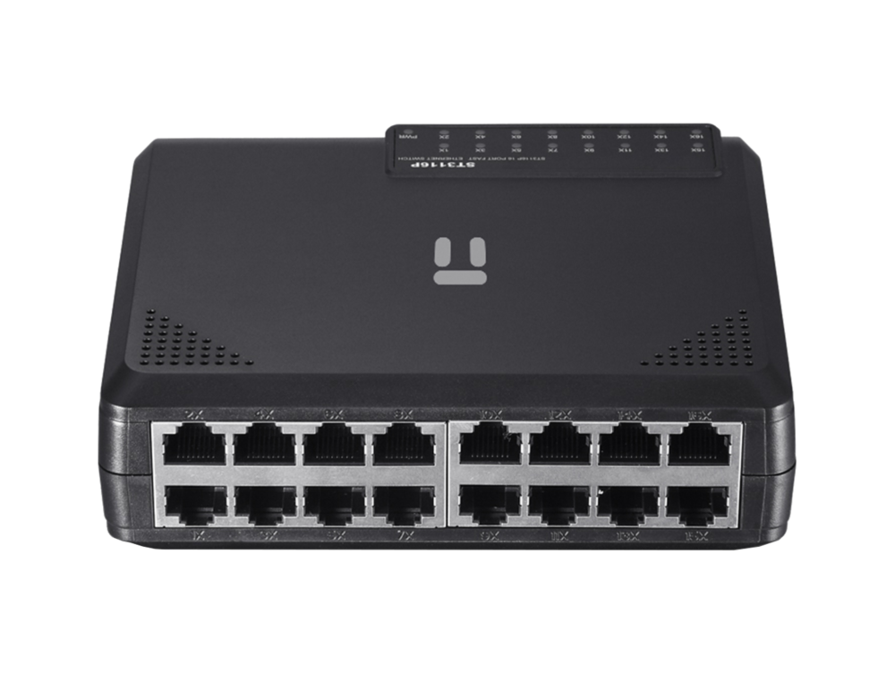 Комутатор Fast Ethernet із 16 портами Netis ST3116P